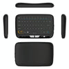 H18 2.4GHz Mini Wireless Air Mouse QWERTY Keyboard with Touchpad / Vibration for PC, TV(Black)