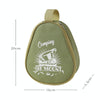 ISE MOUNT Outdoor Camping Syrah Bowl Storage Bag Large Capacity Camping Tote(Khaki)