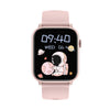 HD15 1.75 inch Silicone Strap IP68 Waterproof Smart Watch, Support Sedentary Reminder / Sleep Monitoring(Pink)