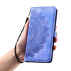 For Samsung Galaxy A36 Skin Feel Totem Embossed Leather Phone Case(Purple)