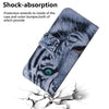 For Realme 13+ Global Coloured Drawing Flip Leather Phone Case(Tiger)