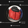 Car Mesh Steering Wheel Cover Breathable Elasticized Handle Sleeve, Size: 38cm(Blue)