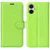 For Samsung Galaxy A06 5G Litchi Texture Horizontal Flip Leather Phone Case with Holder(Green)
