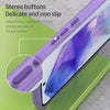 For Samsung Galaxy A55 5G Frosted Translucent TPU Hybrid PC Full Coverage Phone Case(Dark Purple)