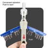 14 In 1 Household Ratchet Head Multifunctional Combination Screwdriver(Red)
