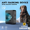 Anti Barking Device for Dogs With 4 Enhanced Ultrasonic Transmitter 3 Adjustable Levels(Black)