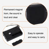 BAIJIALI BJL228 Retro Portable Two Band FM AM Radio Built-in Speaker(Black)
