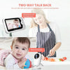 4.3" Wireless Video Baby Monitor with Night Vision & Intercom (US Plug)