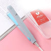 Mini Professional Hair Tools Smoothing Corrugated Travel Straightening Irons(Light Blue Bear)