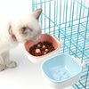 Anti-Choke Hanging Pet Bowl (Pink) - Cat & Dog