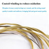 1 Set Folk Guitar Brass Strings Acoustic Guitar Set Strings 1-6(Red Packing 012)