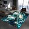 3D Visual Cartoon Cosmic Planet Living Room Carpet, Size: 40x60cm(RZ Cosmic Planet 8)