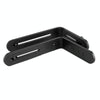 NST-6494 Aluminum Alloy 1/4 inch Hot Shoe Adapter Camera Double L shape Camera Flash Bracket