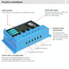 20A Solar Charge Controller 12V / 24V Lithium Lead-Acid Battery Charge Discharge PV Controller
