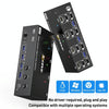 KC-KVM303DH 8K 60Hz USB3.0 DP+DP+HDMI Triple Monitors KVM Switch(EU Plug)
