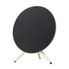 LP18 Creative Flying Saucer Portable Subwoofer Bluetooth Speaker with Tripod(Black)