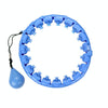 Weighted Fitness Hoop Abdomen Circle, Specification: 28 Knots (Blue)