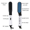 Mini Men Electrical Beard Styling Comb Beard Straightener, Plugs: UK Plug (White)