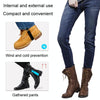 1pair Motorcycle Pant Leg Holder Multifunctional Portable Outdoor Riding Windproof Clip(Black)