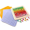 1-100 Teaching Aid Number Early Education Kindergarten Puzzle Toys, Style: With 18 Question Card