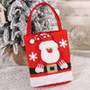 Cute Large Capacity Christmas Decorations Gift Bag Kids Candy Tote Bag(Bear)