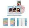 For Polaroid Mini11 3 Inch PU Photo Album Bank Card Stamp Storage Album, Pattern: Fairy Palm Firebird