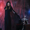 Halloween Costume Night Wandering Soul Ghost Dress Witch Dress Nightclub Rave Party Service, Size:XS, Bust: 78cm, Clothes Long: 100cm, Cloak Length:180cm
