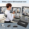 1 In 4 Out SD-SDI / HD-SDI / 3G-SDI Distribution Amplifier Video SDI Splitter(US Plug)