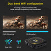 HK1 RBOX-H8S 4K Ultra HD Android 12.0 Smart TV Box with Remote Control, Allwinner H618 Quad-Core, 4GB+64GB(AU Plug)