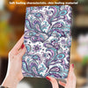 For Samsung Galaxy Tab S6 Lite 3D Painted Pattern Leather Tablet Case(Swirl)