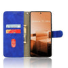 For ASUS Zenfone 11 Ultra Skin Feel Magnetic Flip Leather Phone Case(Blue)