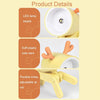 TL-23 LED Mini Foldable Cartoon Desk Lamp Pet Shape Decoration Table Lamp, Spec: Dinosaur (Yellow)
