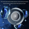 C21 Mini Flying Saucer Shaped Electric Shaver Travel Portable Charging Beard Trimmer(Blue)