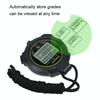 YS Stopwatch Timer Training Fitness Competition Stopwatch, Style: YS-760 60 Memories(Black)