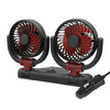 SUITU Car Foldable Cooling Fan Automobile Summer Temperature Reduction Fan, Model: Dual 24V Cigarette Lighter Energized
