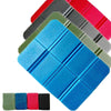 XPE Folder Camping Mat Folding Portable Small Cushion Moisture-Proof Waterproof Prevent Dirty Picnic Mat  Beach Pad(Blue)