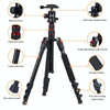 TRIOPO Oubao A-208S Adjustable Portable  Aluminum Alloy Tripod with Ball Head for SLR Camera