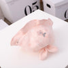 MZ9828 Star Grass Pattern Newborn Basin Hat Baby Cotton Hat Fisherman Hat, Size: Around 42cm(Yellow)