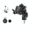 Motorcycle Bracket Crab Navigation Phone Bracket,Style M10+QC3.0 Dual USB Charge