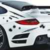Car PVC Self-adhesive Bullet Hole Scratch Personalized Stickers