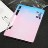 For Samsung Galaxy Tab S7+ / S7 FE / S8+ Painted TPU Tablet Case(Smile)