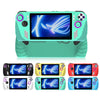 For ASUS ROG Ally Game Console Silicone Protective Cover + Button Cap Set Pocket Gaming Accessories(White)