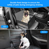 Dog Car Basket | Foldable, Waterproof | Black | FunAdd