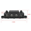 Red M8 Stud RV Ship High Current Power Distribution Terminal Block with Accessories