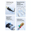 Baseus Silky Series 1m 2.4A USB to 8 Pin Fast Charging Cable(Black)