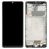 Samsung A42 5G Black AMOLED LCD Screen & Digitizer with Frame