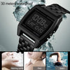 SKMEI 1368 Multifunctional Men Outdoor Sports Noctilucent Waterproof Digital Watch(Black)