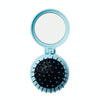 Folding Air Cushion Comb Portable 2 In 1 Comb wWith Mirror(Sky Blue)
