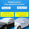 Car Half-cover Car Clothing Sunscreen Heat Insulation Sun Nisor, Aluminum Foil Size: 5x1.8x1.9m