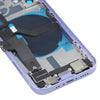 iPhone 12 Mini Back Cover Assembly (Purple) - Battery, Buttons, Camera Lens